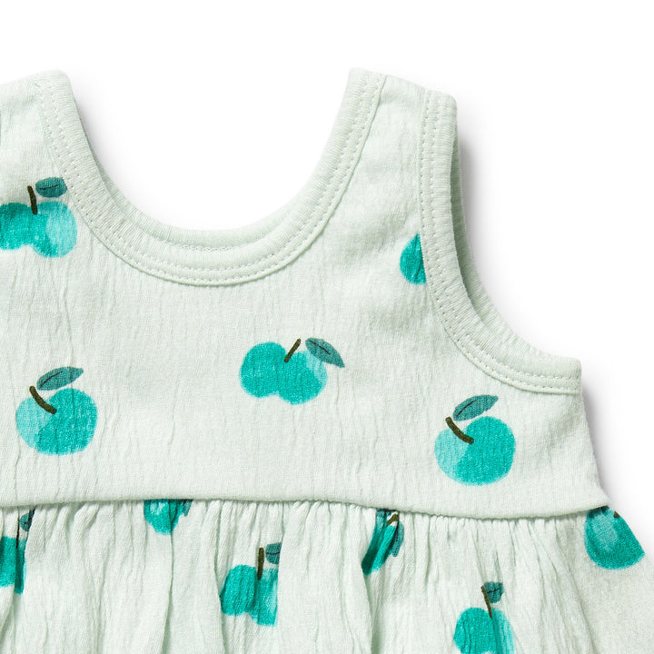 PRE-ORDER - Wilson & Frenchy Organic Ruffle Set - Apple Papple