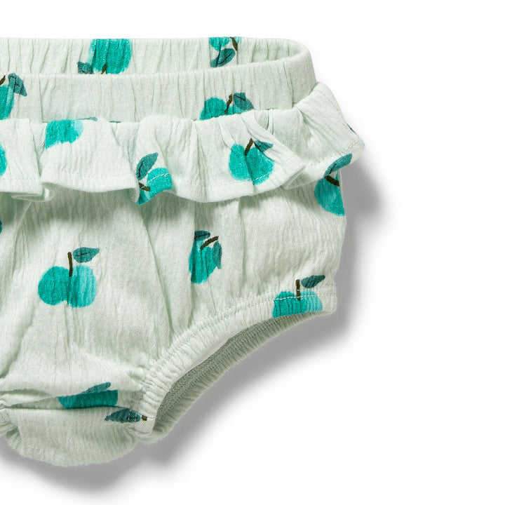 PRE-ORDER - Wilson & Frenchy Organic Ruffle Set - Apple Papple