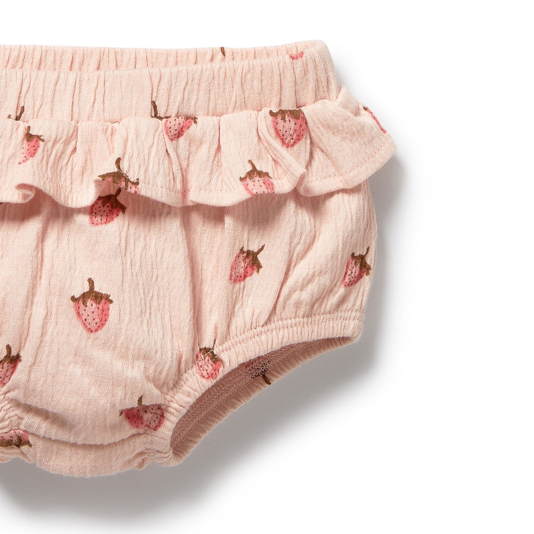 PRE-ORDER - Wilson & Frenchy Organic Ruffle Set - Strawberry Kisses