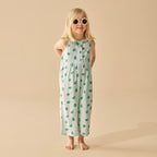 Organic Crinkle Jumpsuit - Apple Papple