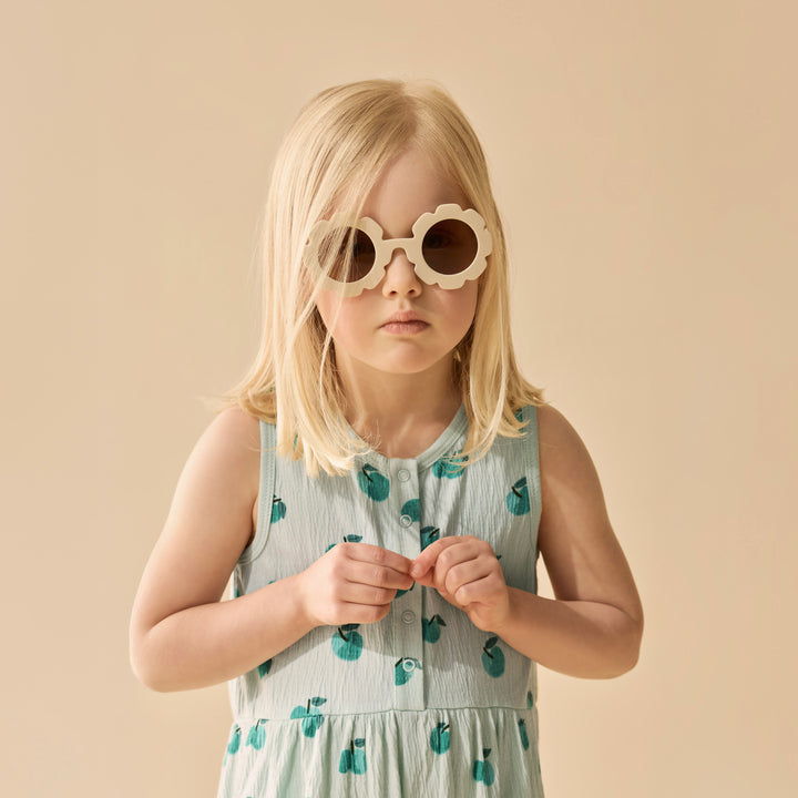 PRE-ORDER - Wilson & Frenchy Organic Crinkle Jumpsuit - Apple Papple