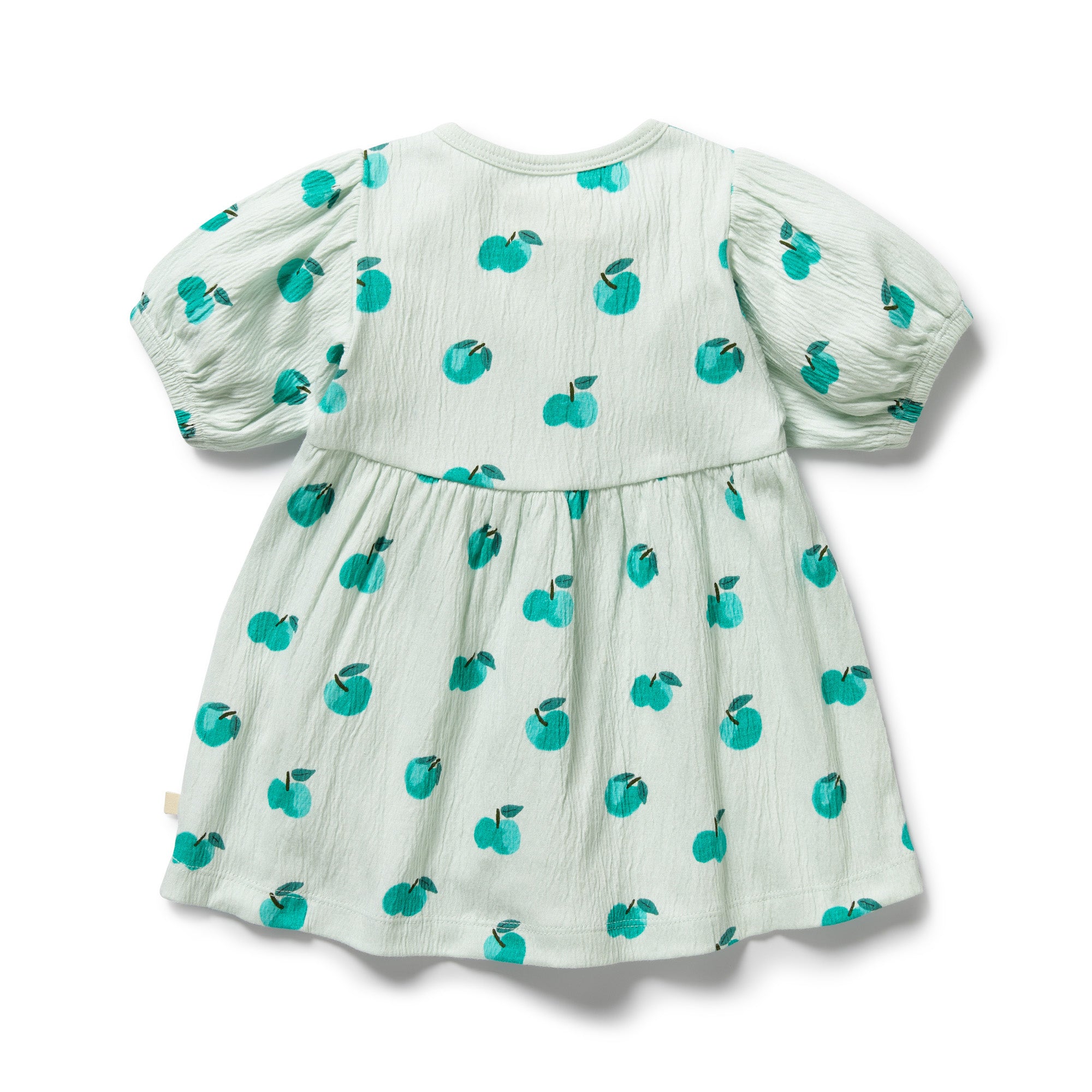 Wilson & Frenchy Organic Button Dress - Apple Papple