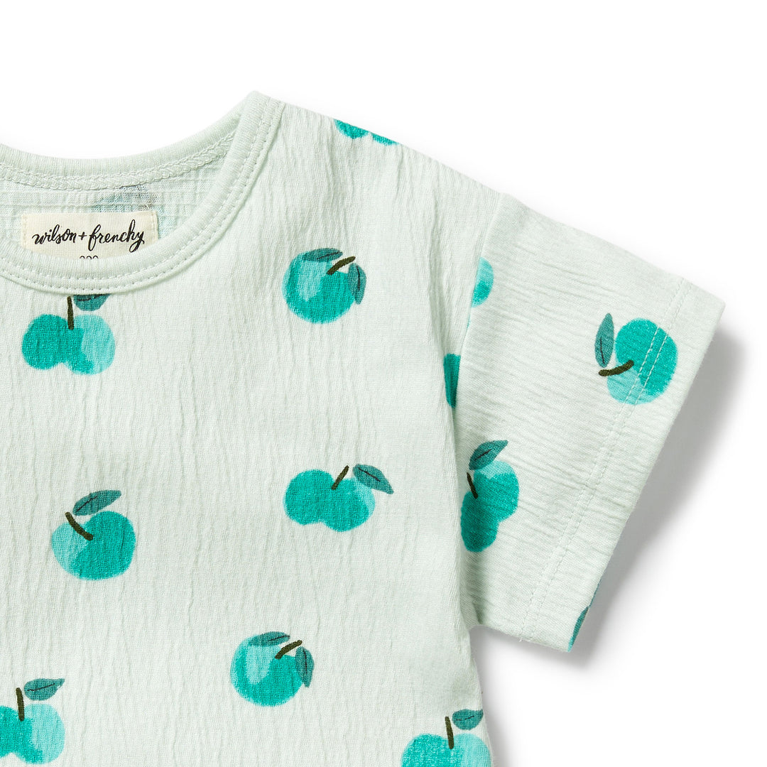 PRE-ORDER - Wilson & Frenchy Organic Tee - Apple Papple