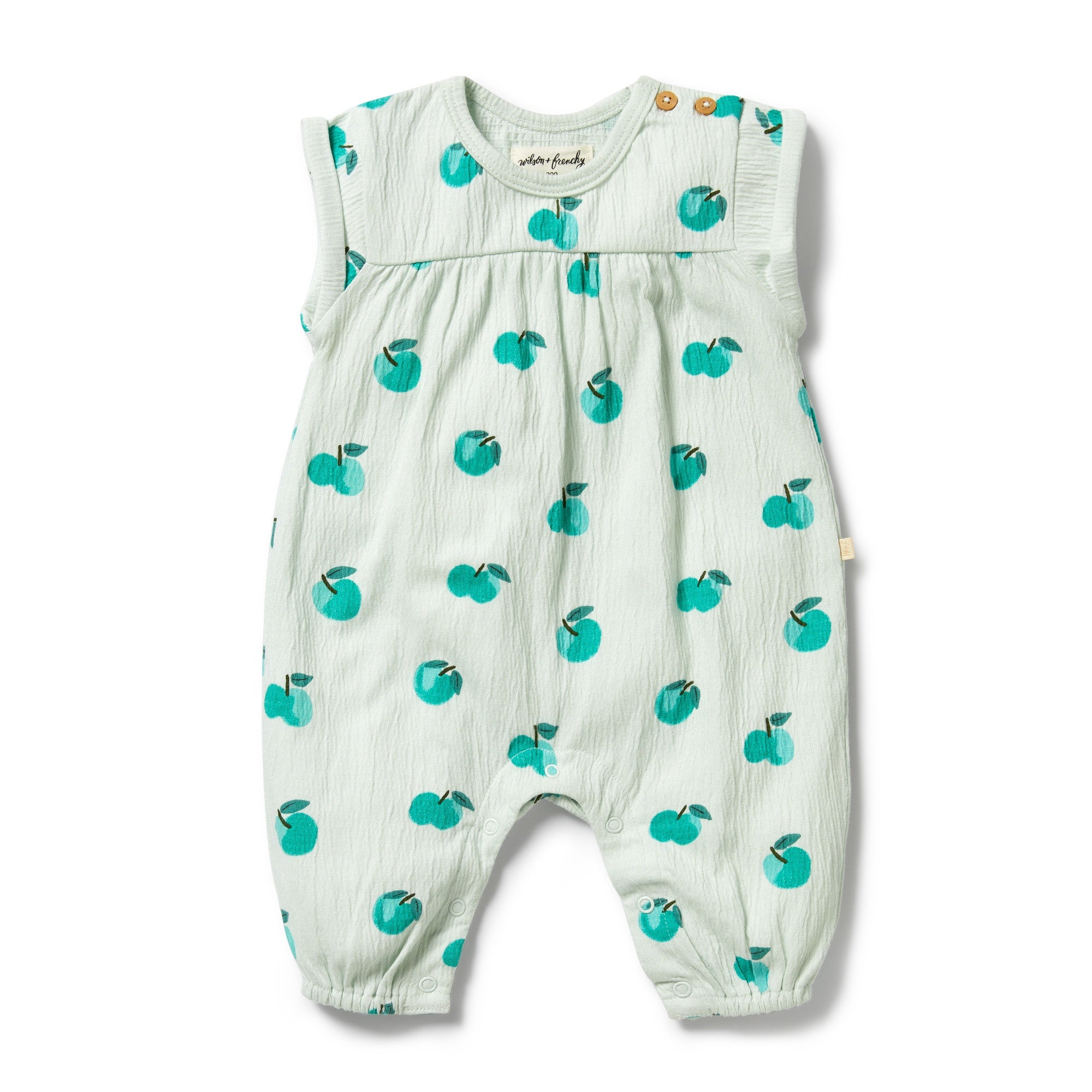 Wilson & Frenchy Organic Growsuit - Apple Papple