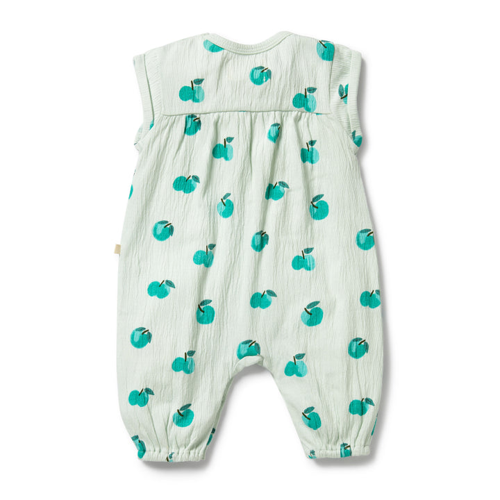 PRE-ORDER - Wilson & Frenchy Organic Growsuit - Apple Papple
