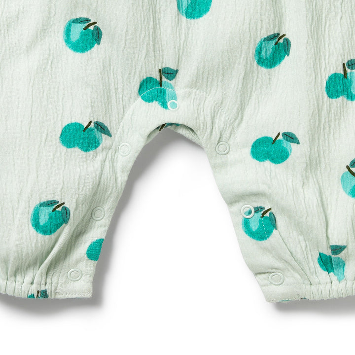 PRE-ORDER - Wilson & Frenchy Organic Growsuit - Apple Papple
