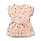 Organic Dress - Strawberry Kisses