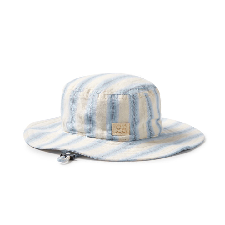 Wilson & Frenchy Organic Sun Hat - Deep Blue Stripe
