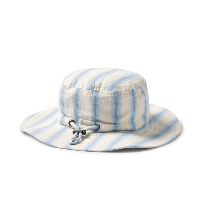Wilson & Frenchy Organic Sun Hat - Deep Blue Stripe