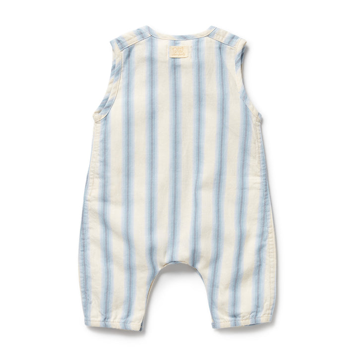 Wilson & Frenchy Organic Growsuit - Deep Blue Stripe