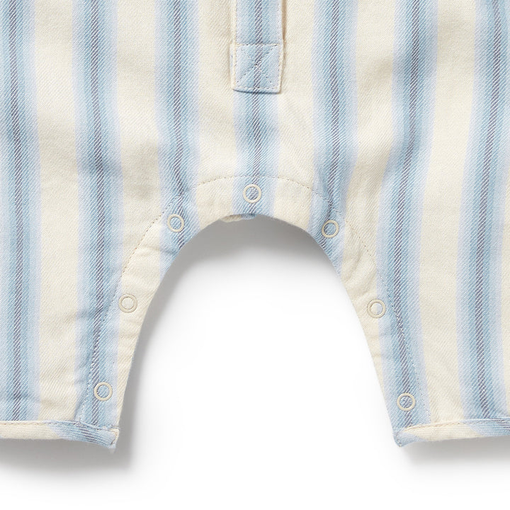 Wilson & Frenchy Organic Growsuit - Deep Blue Stripe
