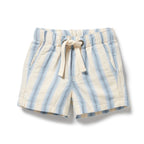 Organic Short - Deep Blue Stripe