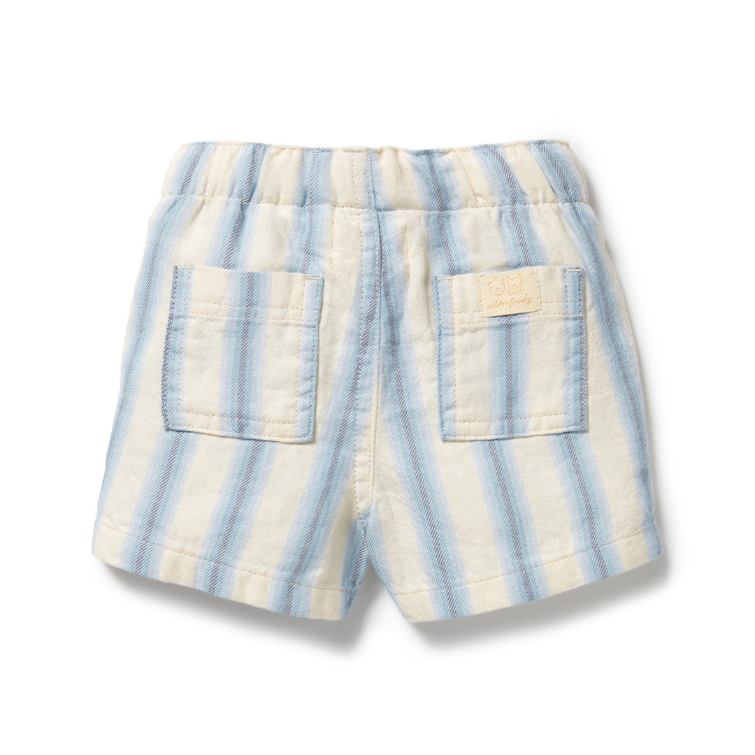 Wilson & Frenchy Organic Short - Deep Blue Stripe