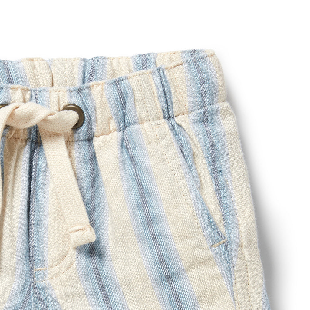 Wilson & Frenchy Organic Short - Deep Blue Stripe