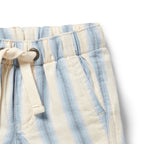 Organic Short - Deep Blue Stripe