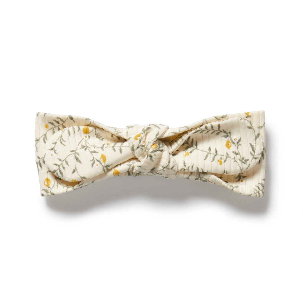 Wilson & Frenchy Organic Headband - Lemon Leaf