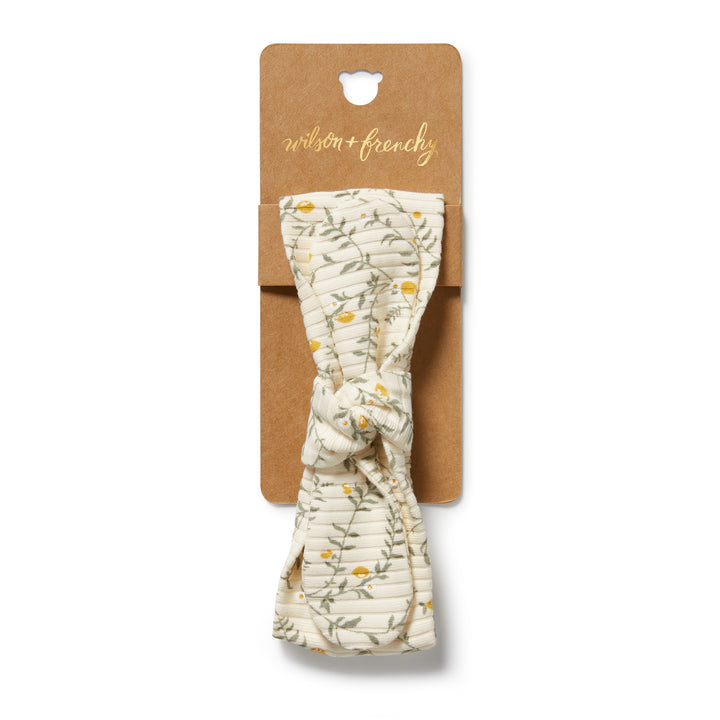 Wilson & Frenchy Organic Headband - Lemon Leaf