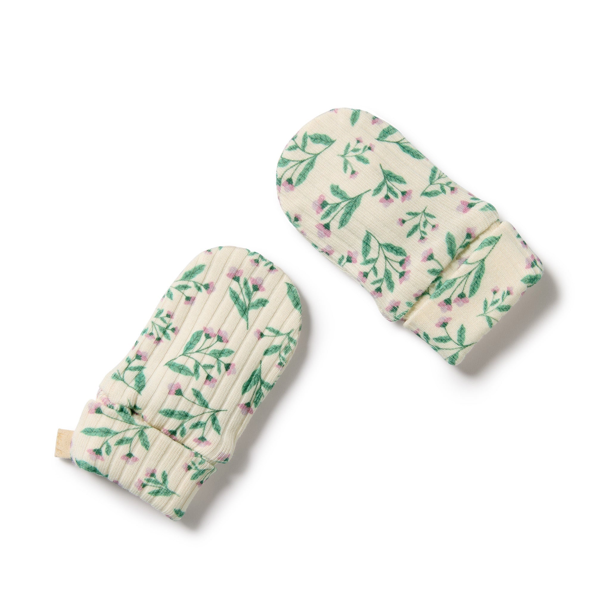 Wilson & Frenchy Organic Mittens - Periwinkle