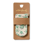 Organic Mittens - Periwinkle