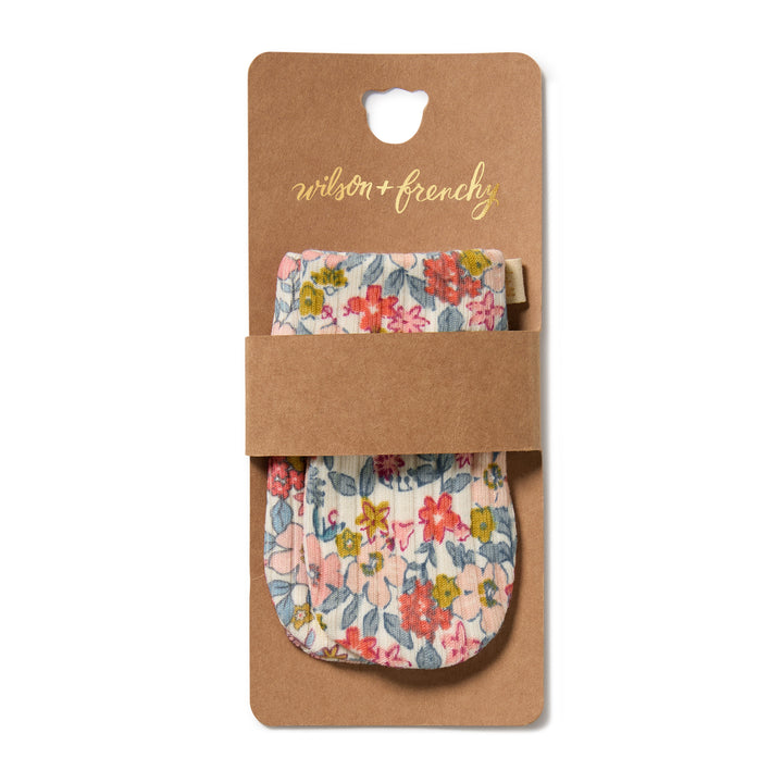 Wilson & Frenchy Organic Mittens - Summer Bloom