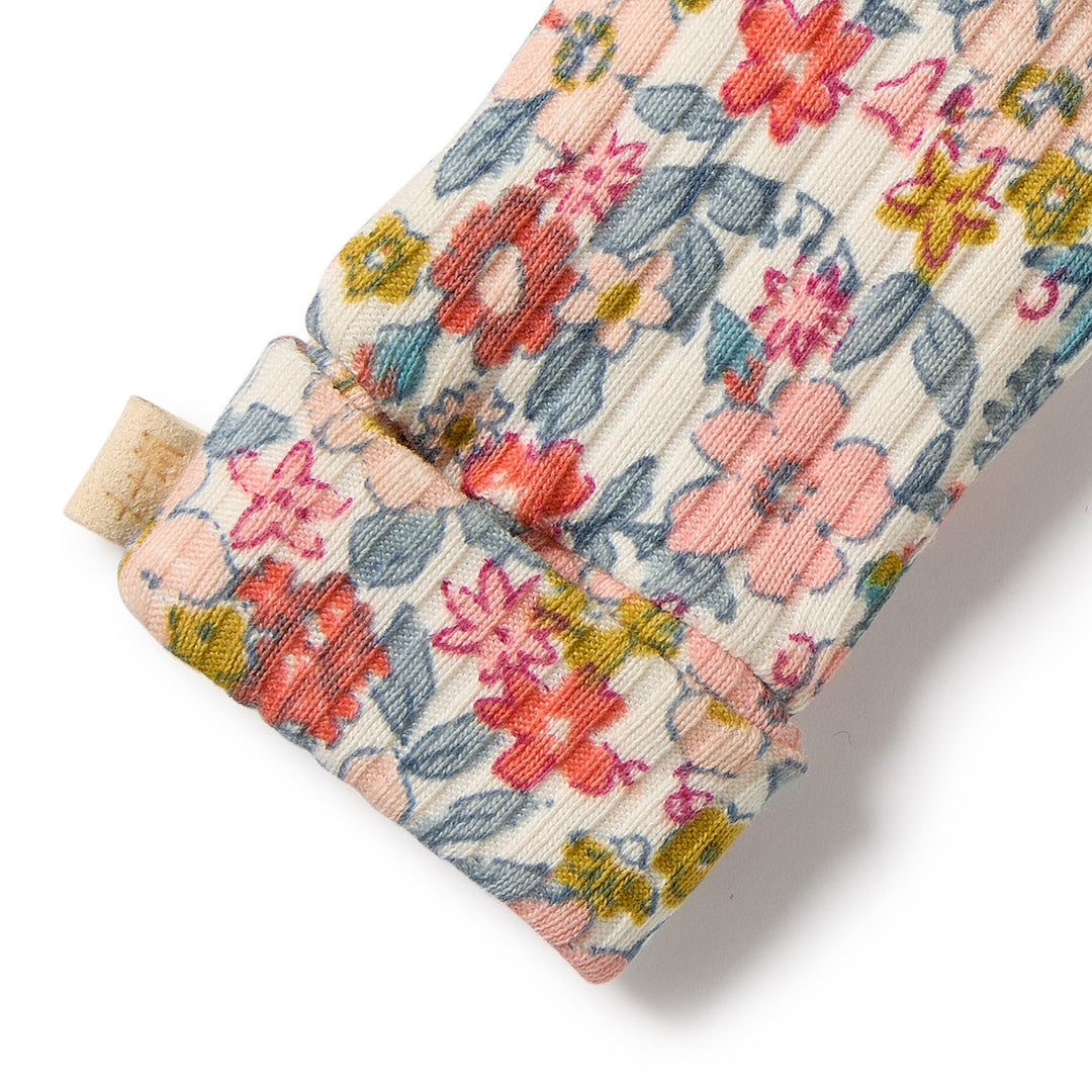 Wilson & Frenchy Organic Mittens - Summer Bloom