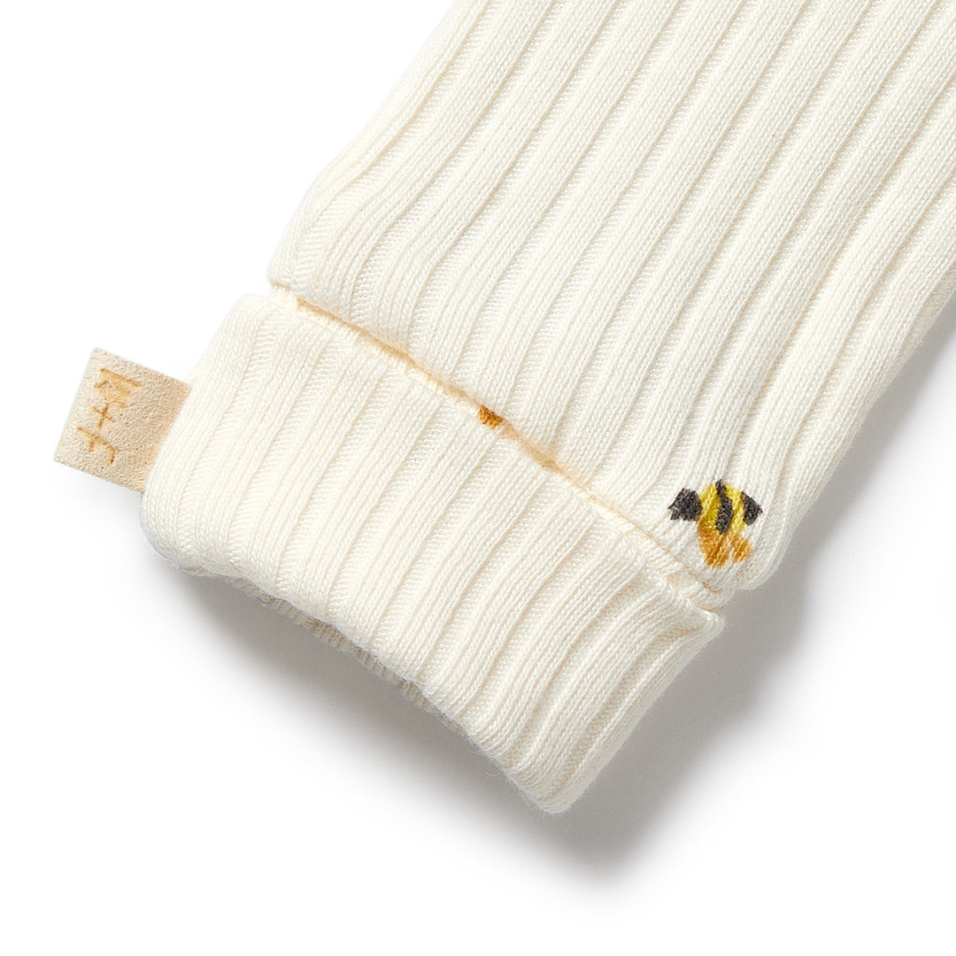 Wilson & Frenchy Organic Mittens - Bee Mine