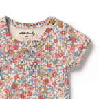 Organic Bodysuit - Summer Bloom