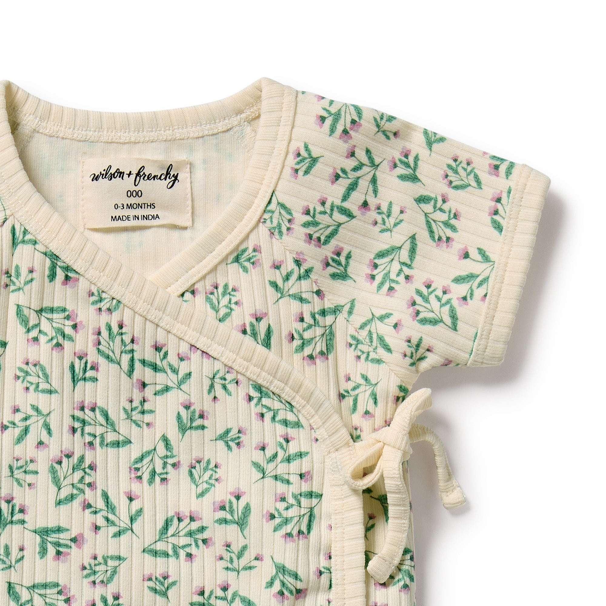 Organic Kimono Set - Periwinkle