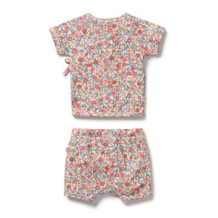 Wilson & Frenchy Organic Kimono Set - Summer Bloom