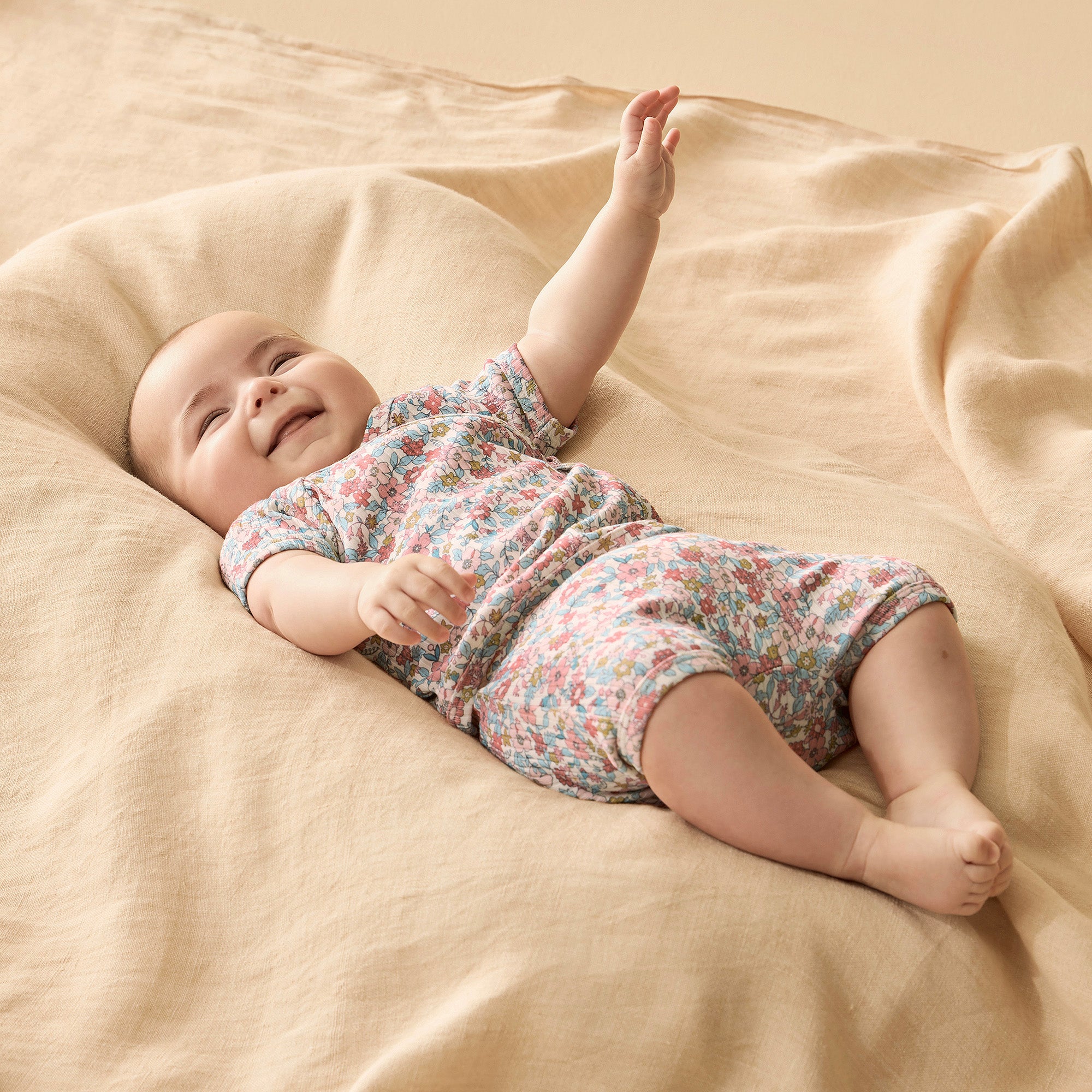 Organic Kimono Set - Summer Bloom