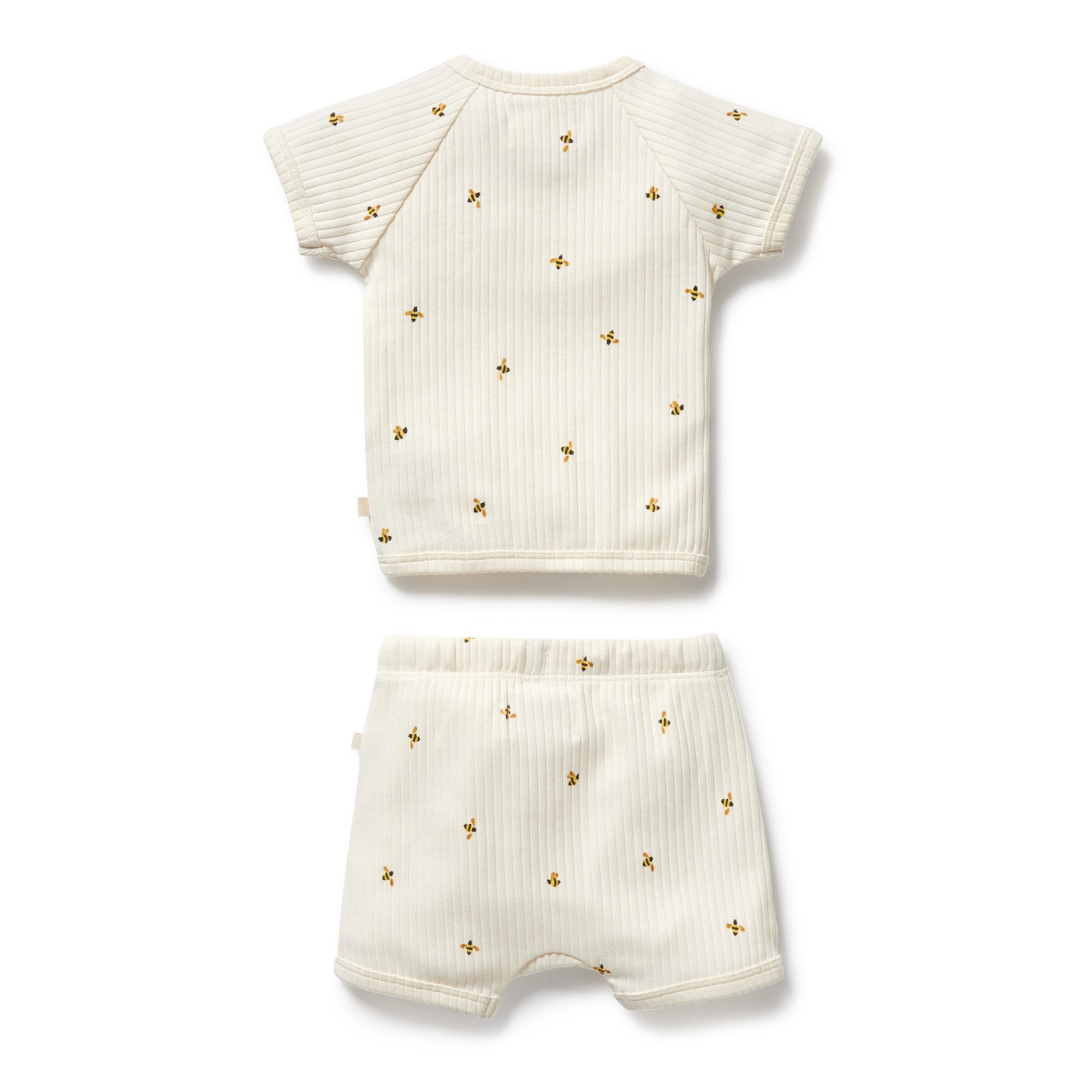 Wilson & Frenchy Organic Kimono Set - Bee Mine