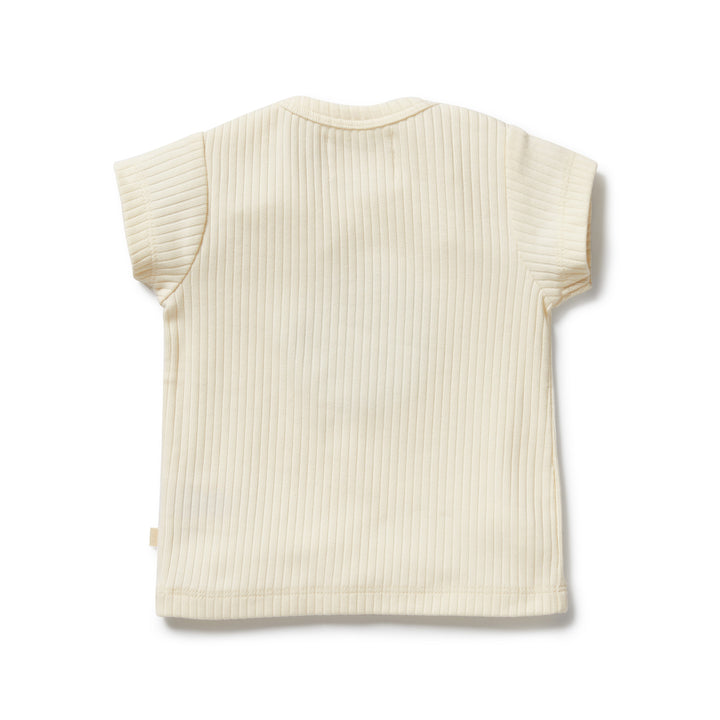 Wilson & Frenchy Embroidered Organic Tee - Apple Papple