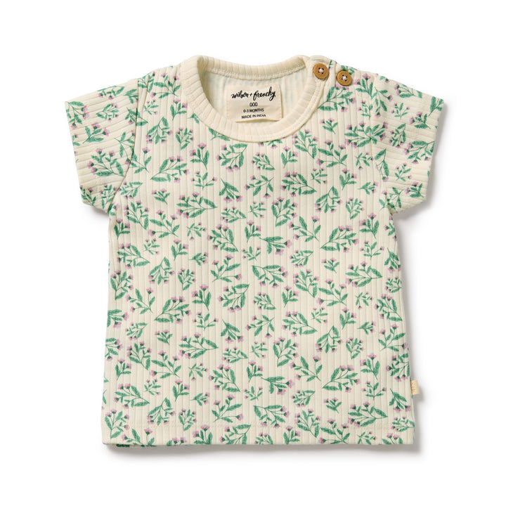 Wilson & Frenchy Organic Tee - Periwinkle