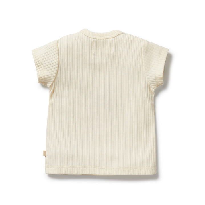 Wilson & Frenchy Embroidered Organic Tee - Strawberry Kisses