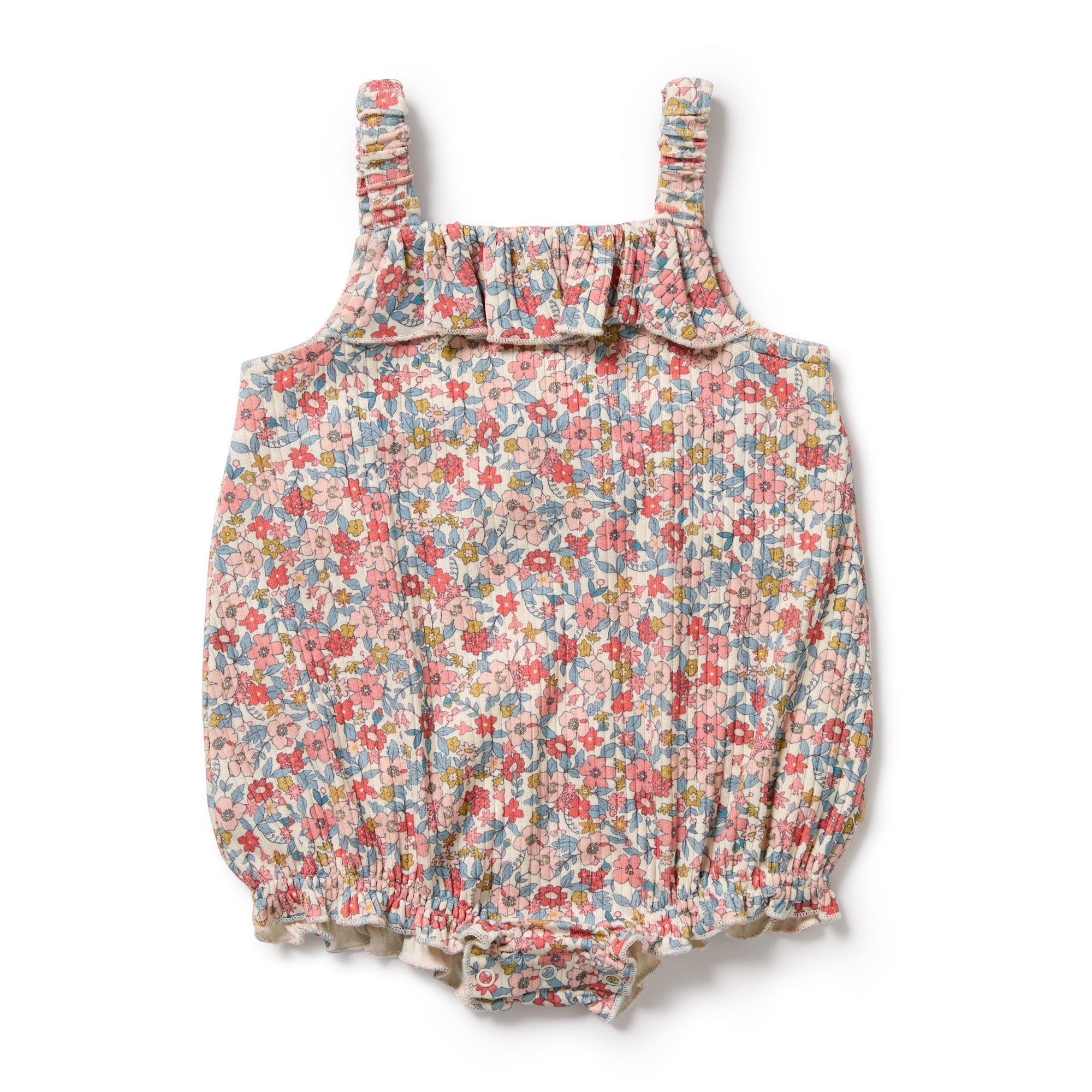 Wilson & Frenchy Organic Playsuit - Summer Bloom