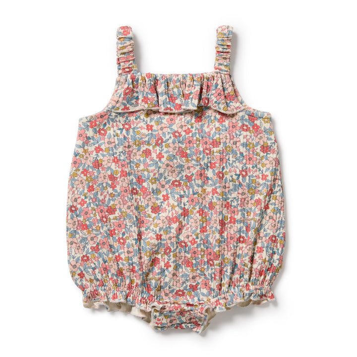 Wilson & Frenchy Organic Playsuit - Summer Bloom