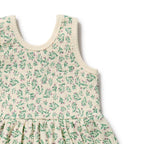 Organic Dress Set - Perwinkle