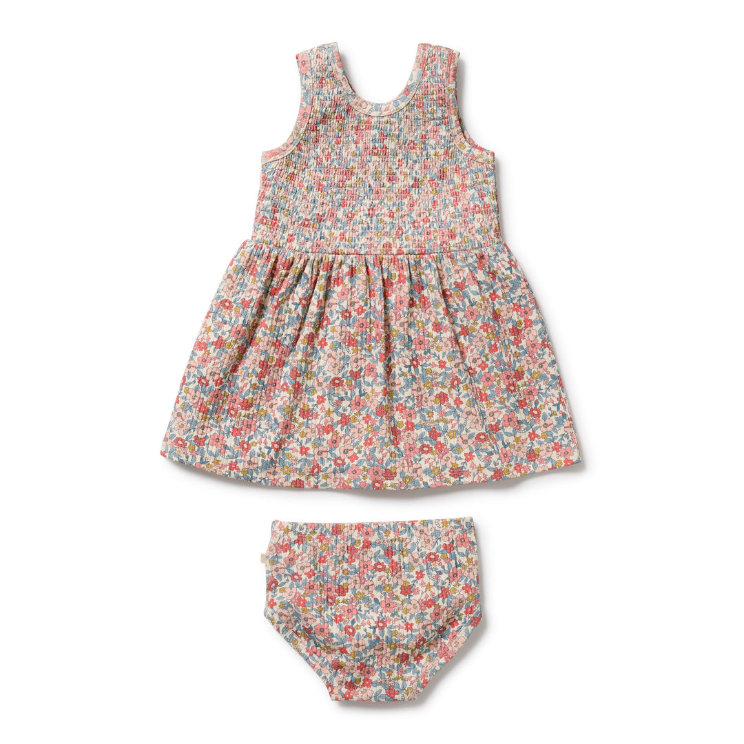 Wilson & Frenchy Organic Dress Set - Summer Bloom