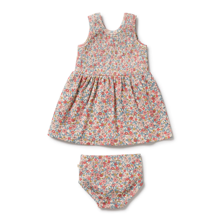 Wilson & Frenchy Organic Dress Set - Summer Bloom