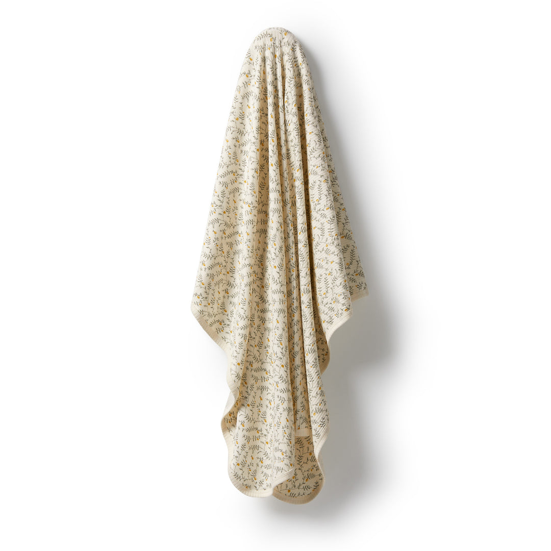 Wilson & Frenchy Organic Bunny Rug - Lemon Leaf