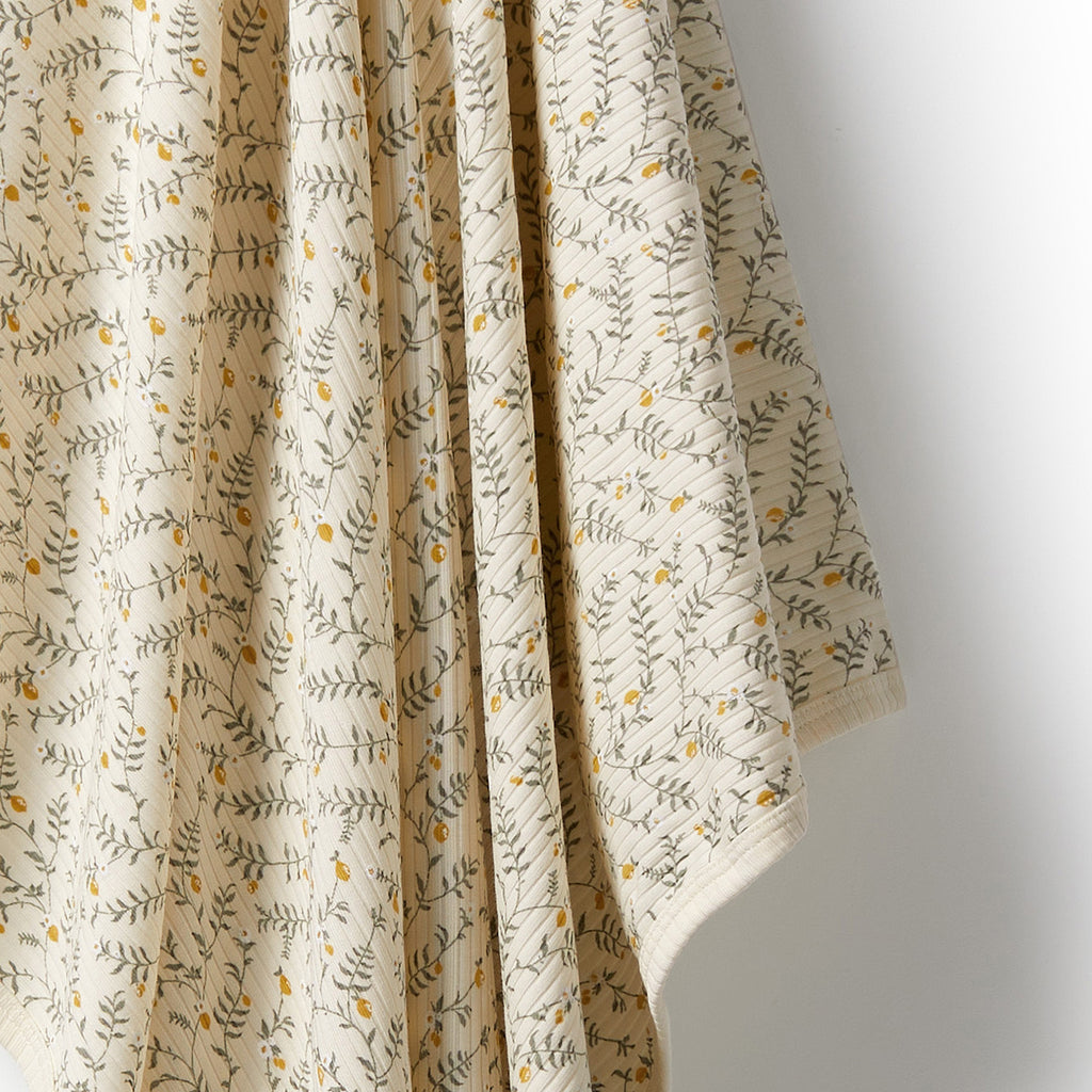 Organic Bunny Rug - Lemon Leaf