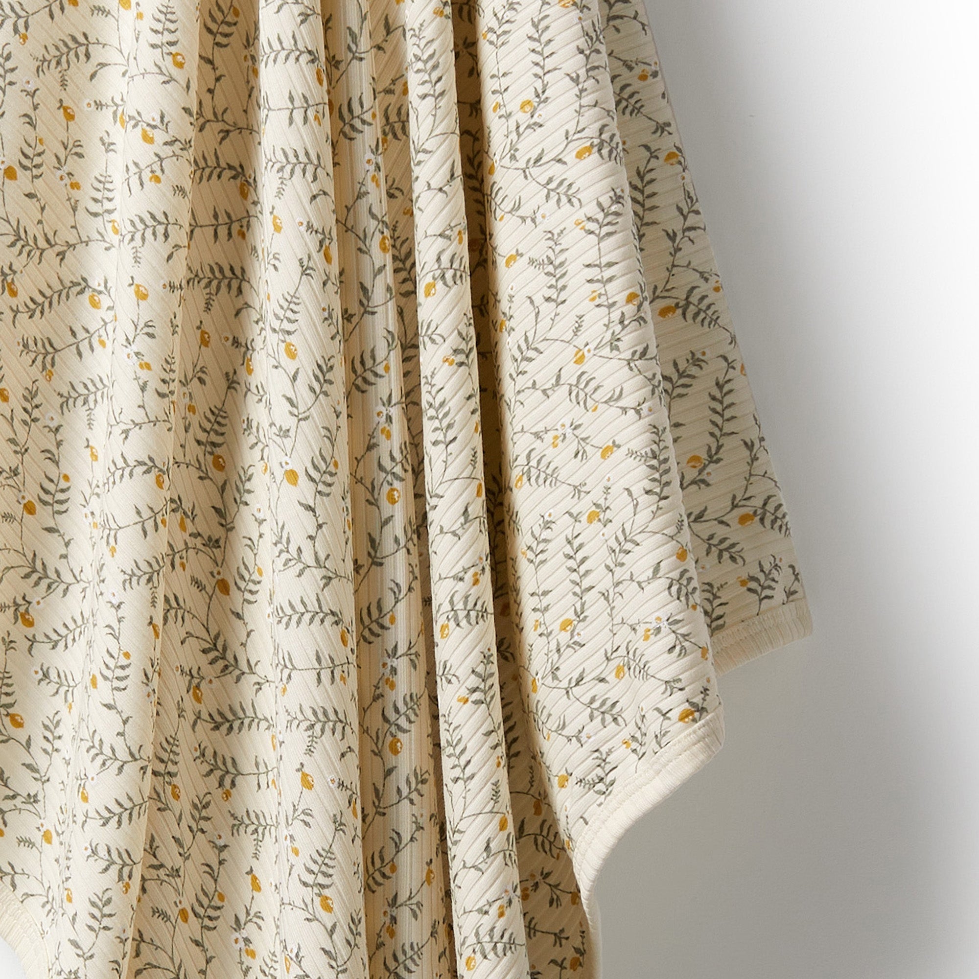 Organic Bunny Rug - Lemon Leaf