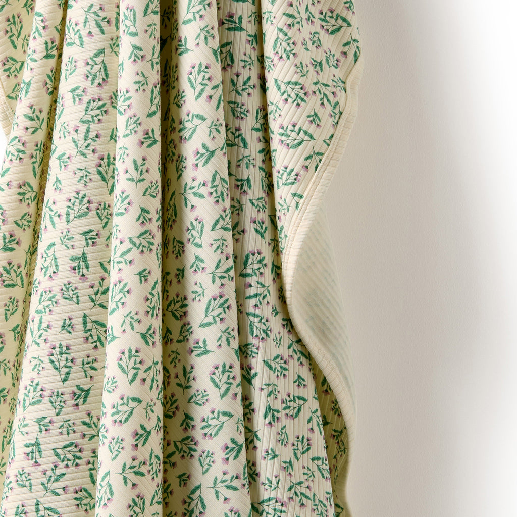 Organic Bunny Rug - Periwinkle