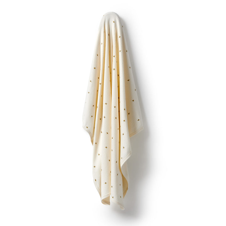 Wilson & Frenchy Organic Bunny Rug - Bee Mine