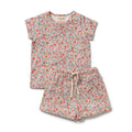 Organic Short Sleeved Pyjamas - Summer Bloom