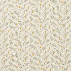 Organic Bassinet Sheet - Lemon Leaf