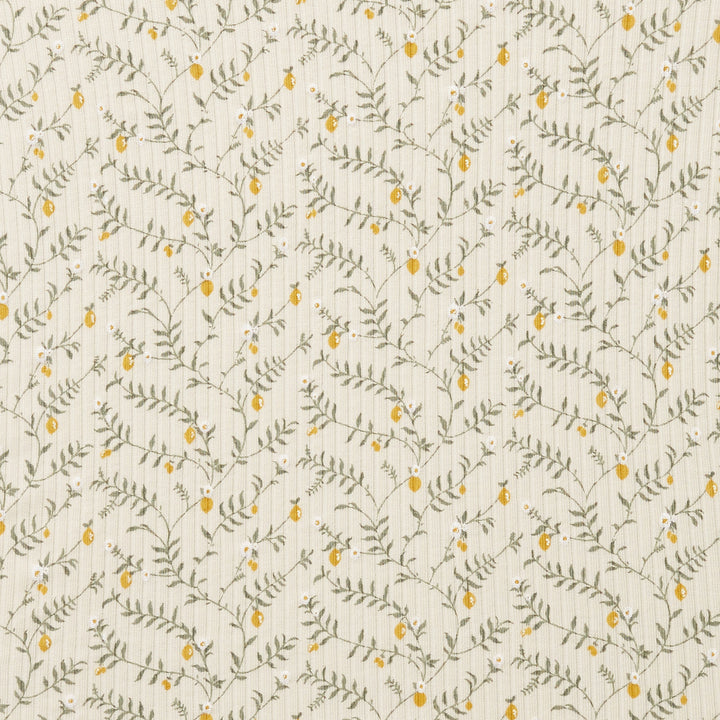 Wilson & Frenchy Organic Bassinet Sheet - Lemon Leaf