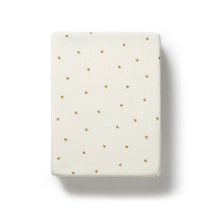 Wilson & Frenchy Organic Bassinet Sheet - Bee Mine