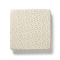 Organic Cot Sheet - Lemon Leaf
