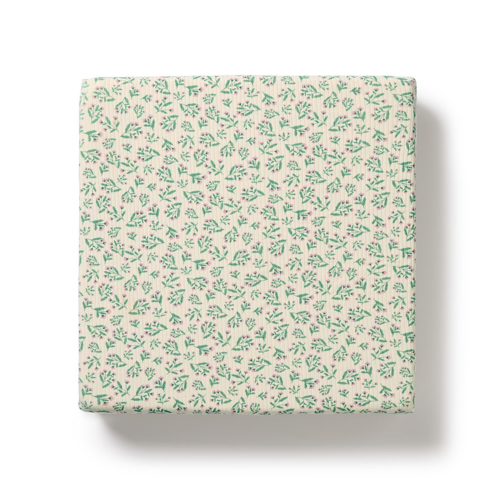 Organic Cot Sheet - Periwinkle